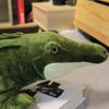 Мягкая игрушка из натуральной кожи аллигатора, плюшевая игрушка, имитация крокодиловых кукол, кавайная подушка Ceative для детей, рождественские подарки