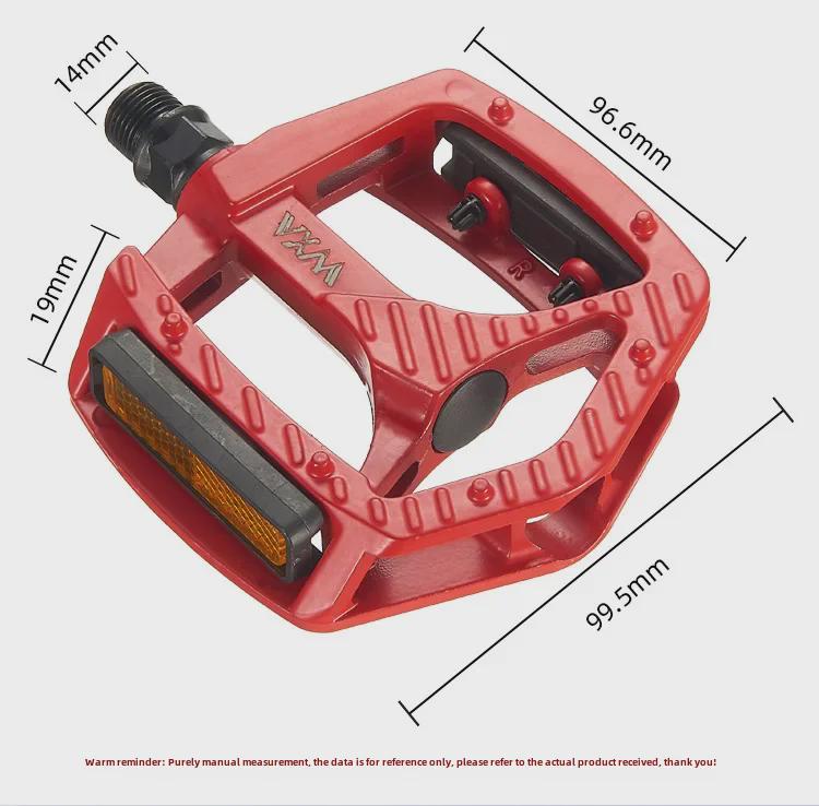 Aluminum Alloy Double DU Bearing Bicycle Pedals for Mountain and Road Bikes