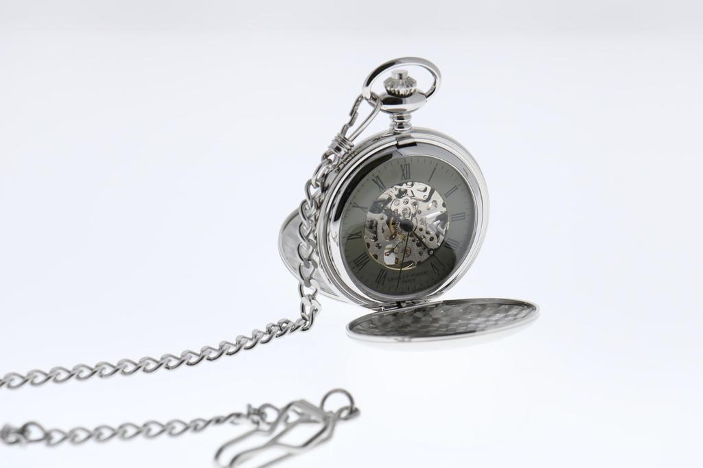 Pocket Watch Mechanical Manual Winding Double Hunter [Charles-Hubert Paris] DWA-064 Men's