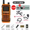 BaoFeng UV 17 Max Professional 10W Powerful Walkie Talkie 50KM Long Range Dual Band Two Way Radios Upgrade UV9R UV10R UV5R Pro