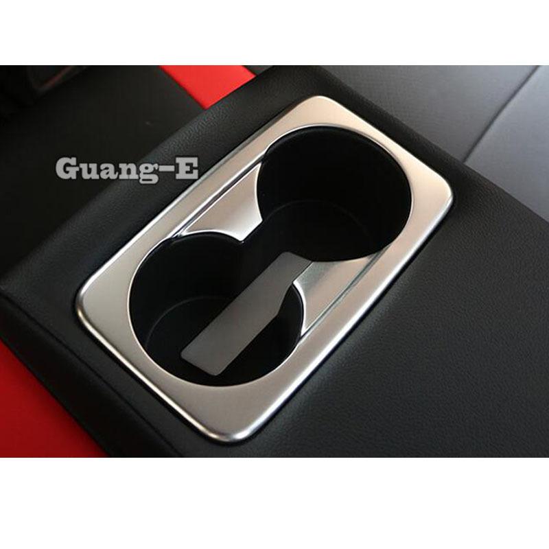 For Kia K3 Forte Cerato Cover Detector Trim Stainless Steel Center Console Cup Holder Gear Box Frame 1PCs