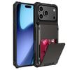 Чехол-кошелек с держателем для карт для IPhone 18 17 Pro Max 17e 16 15 14 13 12 Pro, сверхпрочный кошелек, скрытый слот-раскладушка, защитная жесткая задняя крышка