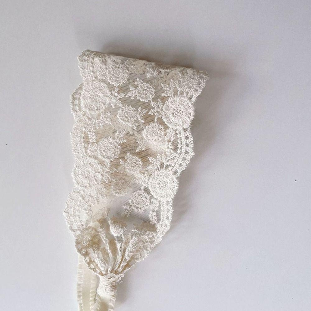 Волна Детская Повязка на Голову Вышитая Эластичная Повязка для Волос Модная Кружевная Детская Повязка на Голову Дети