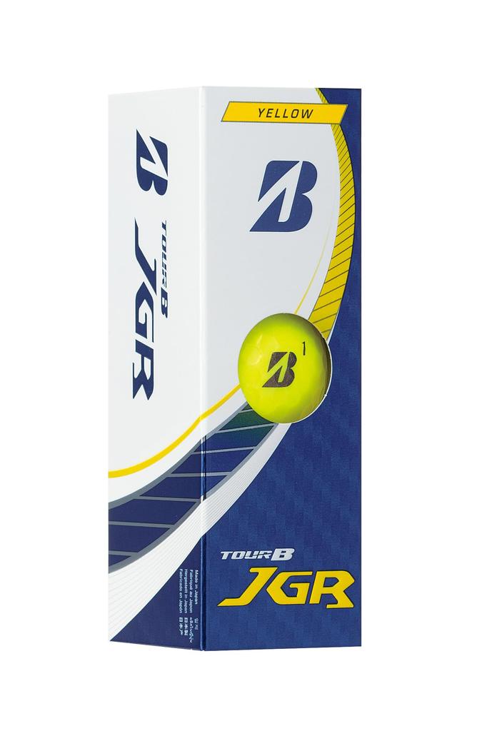 BRIDGESTONE Мяч для гольфа GOLF TOUR B JGR 2023 Модель Желтый 1 дюжина J3YX [12 предметов]