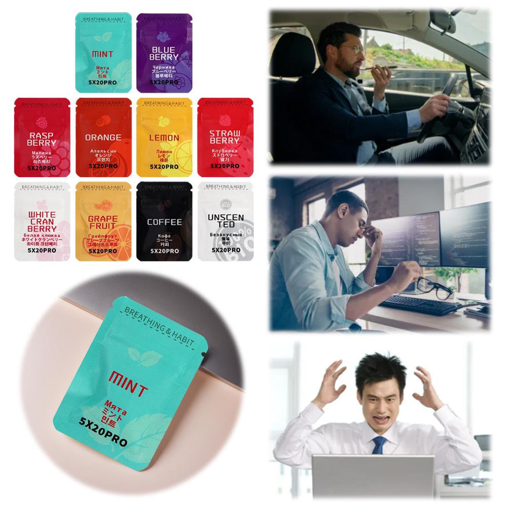 Ароматерапия Хлопковый Сменный Фильтр с Фруктовыми Вкусами Многоцелевой Фильтр Сопротивления Дыханию Средства для Бросания Курить