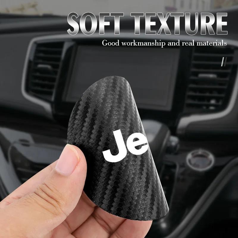 Для Jeep 2 шт. Кожаная подставка под стакан Антишумная Подушка-подставка под стакан для воды Для Jeep Renegade Compass Grand Cherokee Wrangler Patriot Rubi