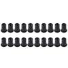 20Pcs M3 M4 M5 M6 M8 M10 M12 Rivet Nuts Carbon Steel Zinc-Plated Flat Head Insert Rivnuts