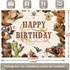 Happy Birthday, 1pc Polyester Party Backdrop Banner, Photo Booth Background, Wall Decor