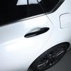 Автомобильная Накладка на Ручку Двери с Глянцевым Черным Дизайном из Углеродного Волокна для Genesis G80 DH 2015-2020 Леворульный Автомобиль e Внешние Аксессуары