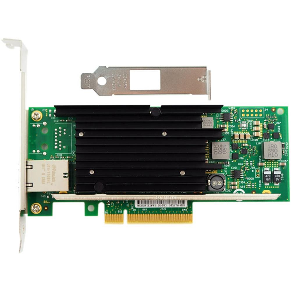 Сетевая карта 10GBE PCI-E с интерфейсом RJ45, серверная сетевая карта X540-T1 с чипом X540AT2, новая