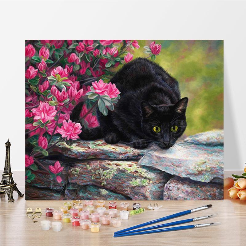 Искусство DIY живопись по номерам цифровая картина маслом алмазная живопись номера живопись картина маслом хобби домашний декор