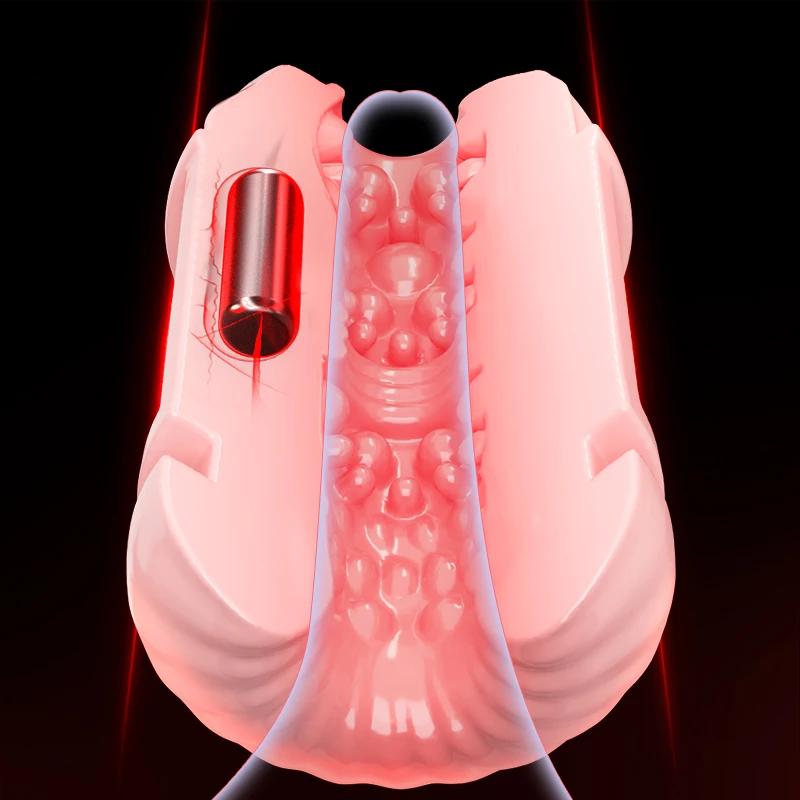 2025 Новый Мужской Автоматический Мастурбационный Кубок Взрослая Секс-Игрушка 18+ Лизание Сосание Вибрационный Тренажер Пениса Подогреваемый Мастурбатор для Мужского Анального Секса Машина