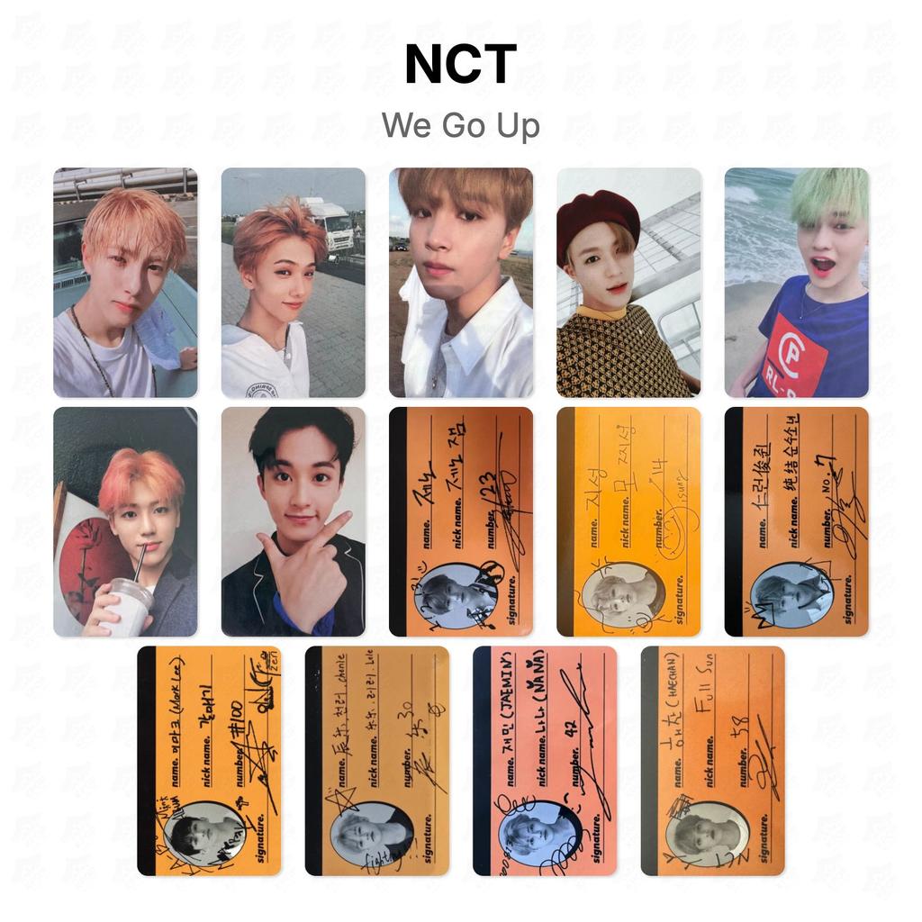 NCT Официальная фотокарточка We Go Up