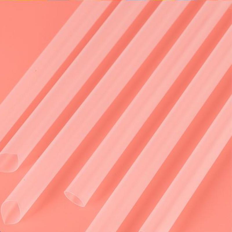 100 шт. одноразовые пластиковые трубочки для сока, чая с молоком, пузырькового чая, широкая независимая упаковка, соломинка для питья