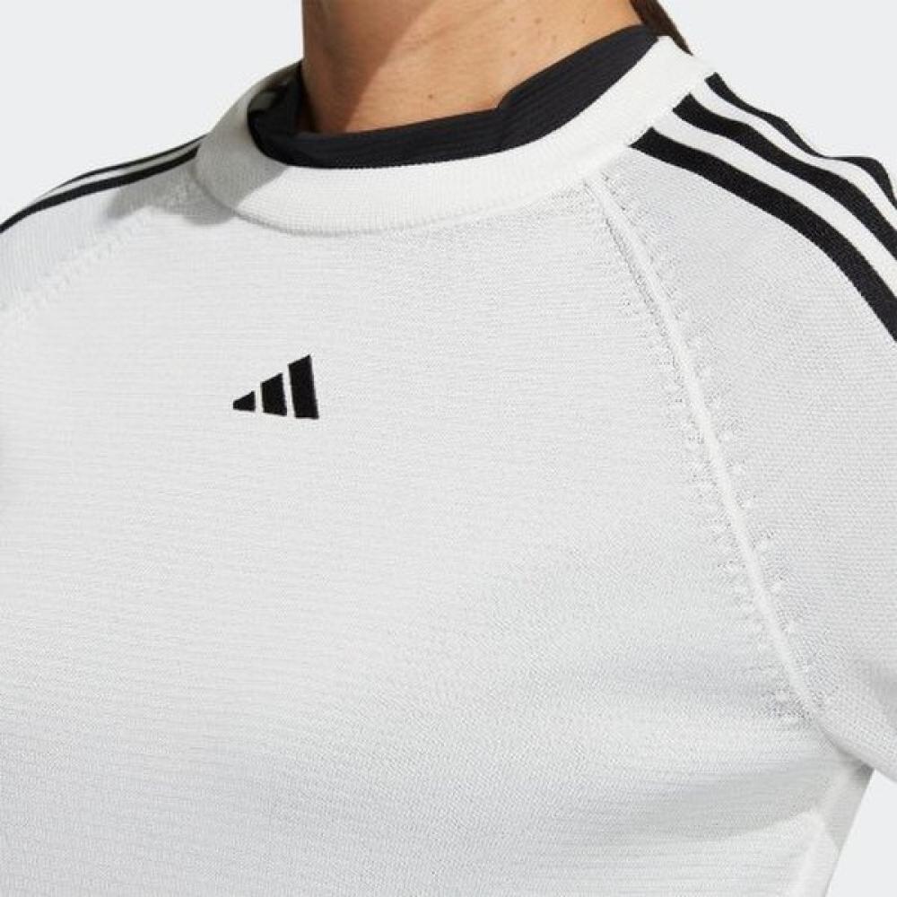 Adidas Golf 23 YearS SS Women S Three Line Crewneck Sweater Hz9219