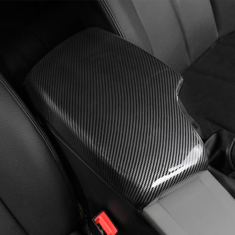 Аксессуары для BMW 3-й и 4-й серий F30 F31 F34 F36 3GT 320i ABS карбоновая декоративная крышка центральной консоли автомобиля крышка подлокотника
