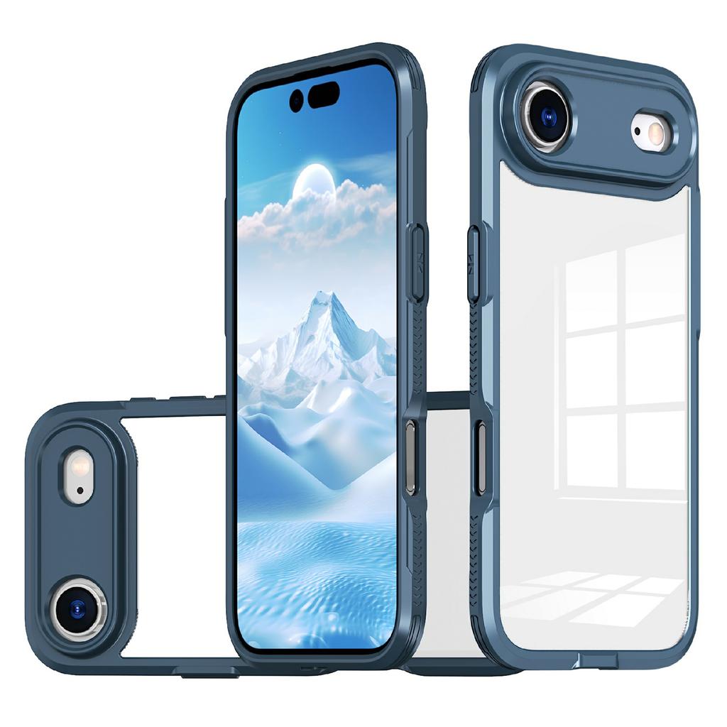 Для iPhone Air Case Ультратонкий ТПУ ПК Прозрачная Задняя Крышка Телефона