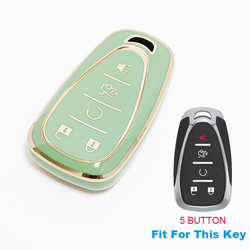 5-кнопочный корпус брелока для Chevrolet Volt Bolt Trax Orlando Cruze Spark Camaro Malibu Blazer Traverse Onix Equino Чехол для корпуса автомобильного ключа