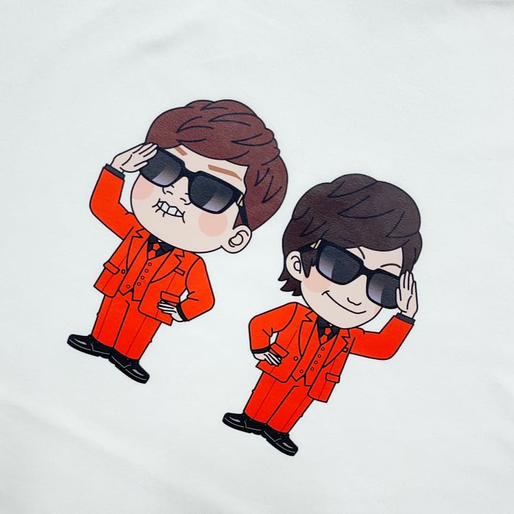 Ages 15 and up [HIKAKIN & SEIKIN] White/XL