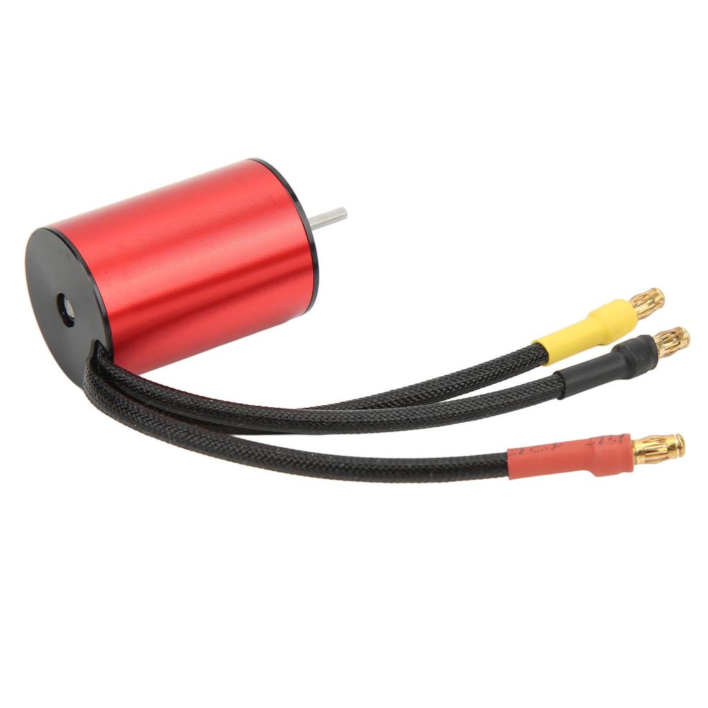 2435 Brushless Motor 4 Pole Torque Rotor Waterproof Dustproof 4500KV RC Brushless Motor for 1/16