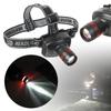 Portable Forehead Torch Lanterna Zoom Cycling Lights Flashlight Headlight LED Head Lamp