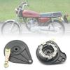 Upgraded Motorcycle Front Rear Drum Brake Pad Shoe Drum Hub Assembly for Electric Vehilces Easy Installation Durable