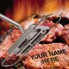 BBQ Meat Branding Iron with Changeable Letters Personalized Barbecue Grilling Meat Steak Names Marking Stamp Tool