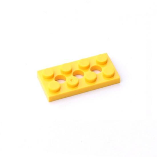 Compatible Building Block 3709 Small Particle Building Block Technology Spare Parts 2X4 With 3 Hole Sheet