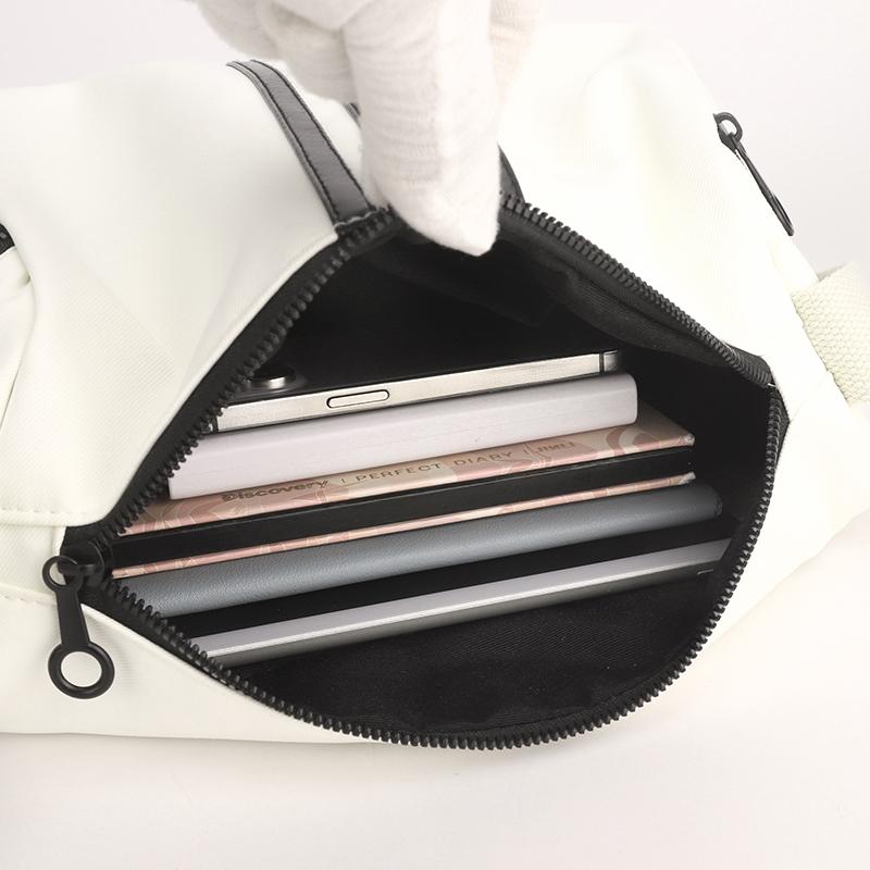 Unisex Oxford Shoulder Bag Compact Square Crossbody Sling for Sports & Daily Use Underarm Bag