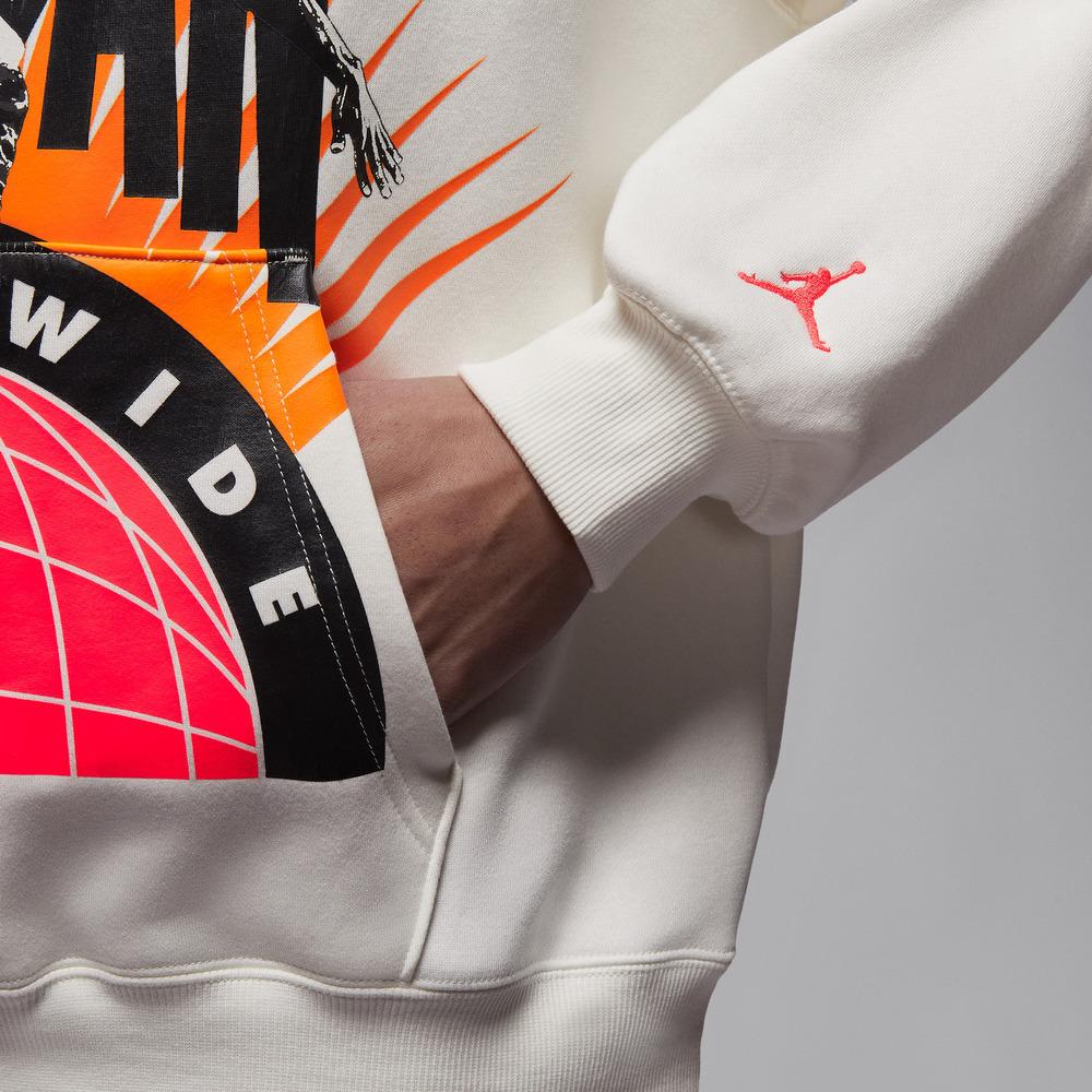 Jordan Спортивная толстовка с капюшоном и длинным рукавом для мужчин sweatshirt IF1844-133