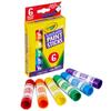 Crayola Washable Paint Stick That Can Be Removed with Water, Retractable, 6 Colors, 546207, Genuine Product