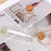 Newest Home Decoration 10ml Glass Craft Containers Mini Cork Stopper Glass Bottle Mini Messages Jar