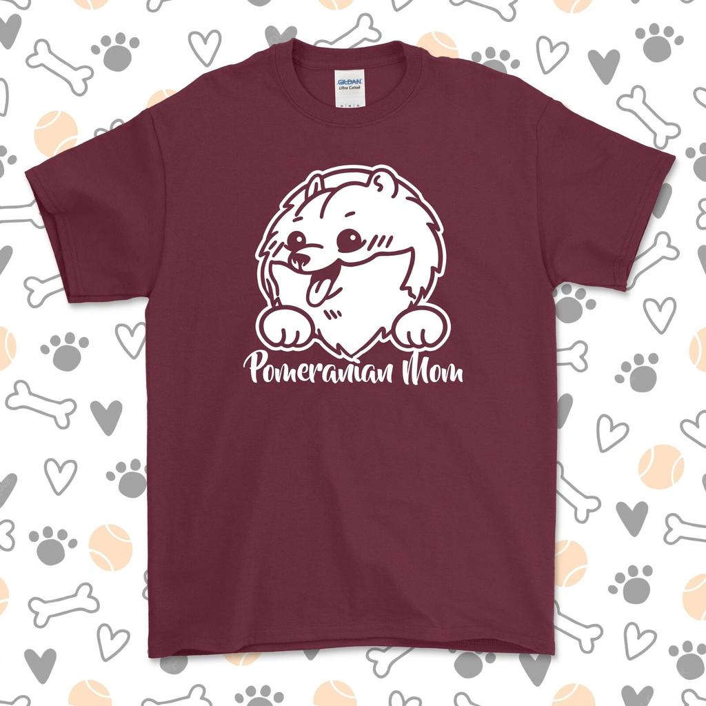 Pomeranian Mom T-Shirt | Dog Breed | Pick Your Color! | Dog Mom |