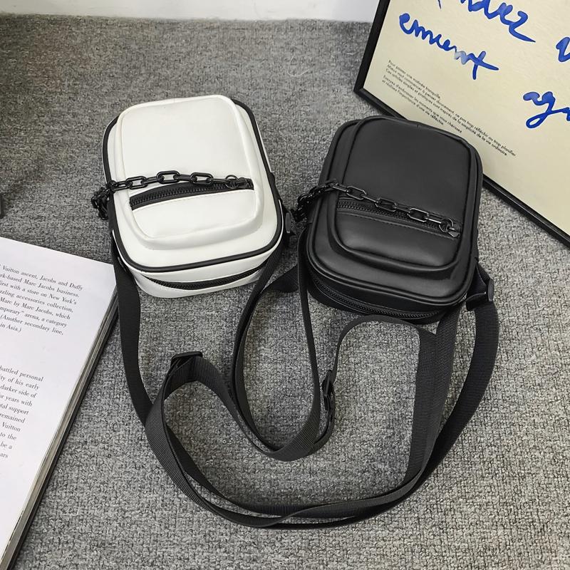 Трендовая брендовая сумка-мессенджер мужской рюкзак новый трендовый ins повседневная мужская сумка модная модная ПУ текстура наплечная сумка