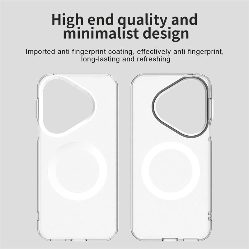 Magnetic For Huawei Pura 80 Case Magsafe Wireless Charging Cover Huawei Pura 80 Pro Plus Pura 80 Ultra Matte PC Protective Cases