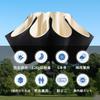 Ultra Only UV Completely Heat Folding Folding UV Convenient To Comes with Storage Pouch Parasol, Lightweight, 126g, 100% Protection, Blackout,