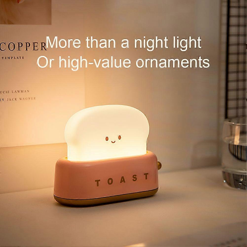 Vintage Toaster Lamp, Retro Desk Decoration for Teens, Tweens, and Women, Unique Home Decor Gift Idea