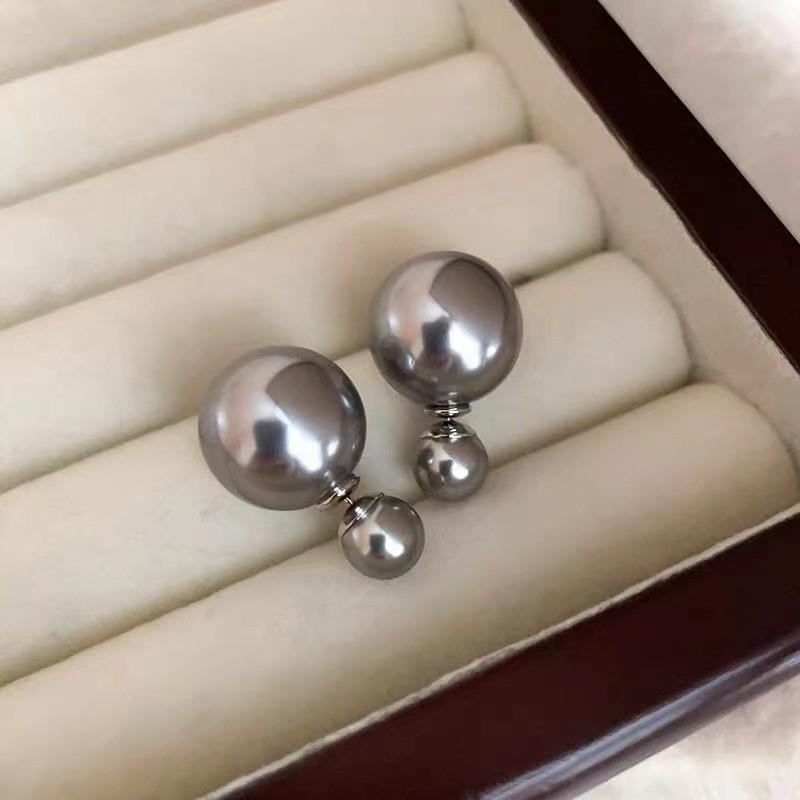 Серьги из серебра с жемчугом и бриллиантами - Элегантный нишевый дизайн для женщин