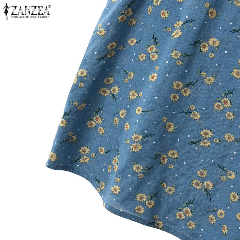 ZANZEA Женские летние комплекты из маек с круглым вырезом и карманами