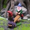 Resin Seesaw Dwarf Ornament Creative Garden And Party Micro Landscape Decoration