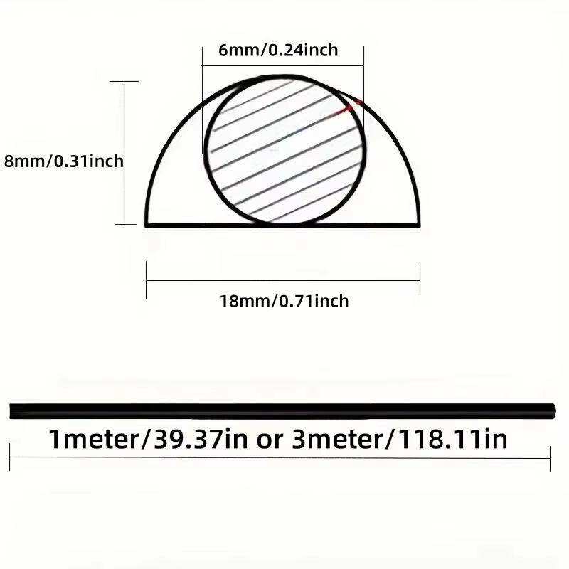 1Pc 1/3Meter Cord Management Channel,Invisible Decorative Wire Cover, Anti-Step Protector, Adhesive Soft Cable Raceway with Cap