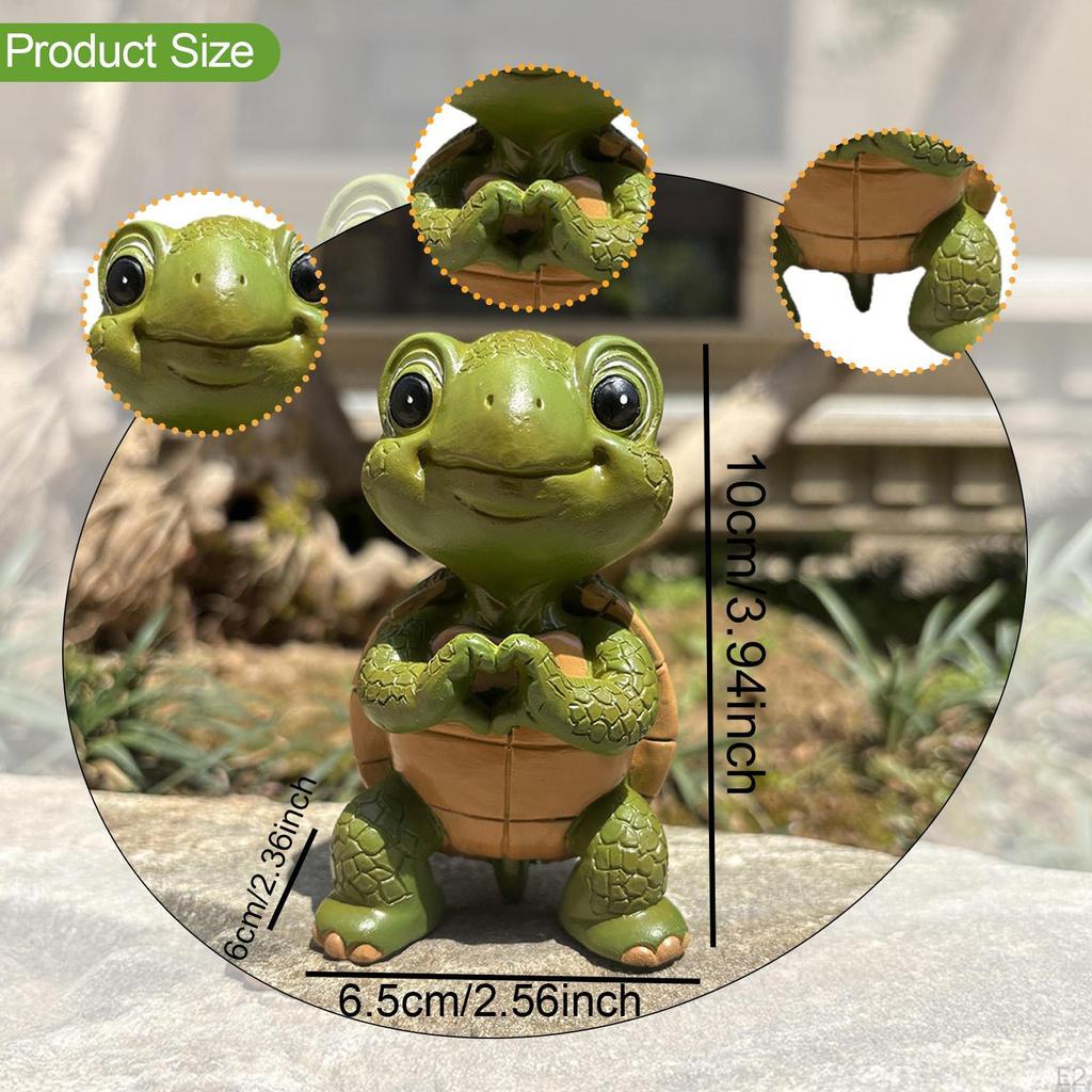Садовая статуя черепахи, уличная статуя, центральная фигурка для стола, украшение для крыльца патио