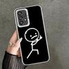 Funny Stickman Matchman Shockproof Phone Case for Samsung A17 A16 A15 A14 A37 A57 A36 A56 A26 A35 A55 A25 A34 A54 A24 A13 A23 A3