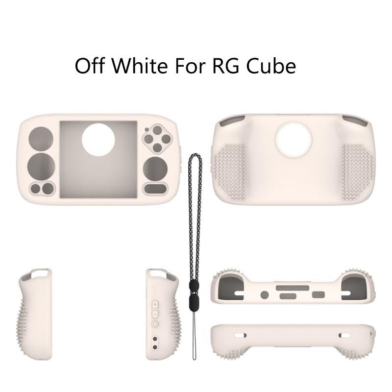 Silicone Case Protective Case for Anbernic RG CubeXX Protective Shell Anti-Scratch Protector for RG Cube Game Accessories