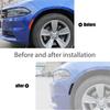Smoked Wheel Eyebrow Light Cover Trim Bezels For Dodge Charger 2015+ Accessories