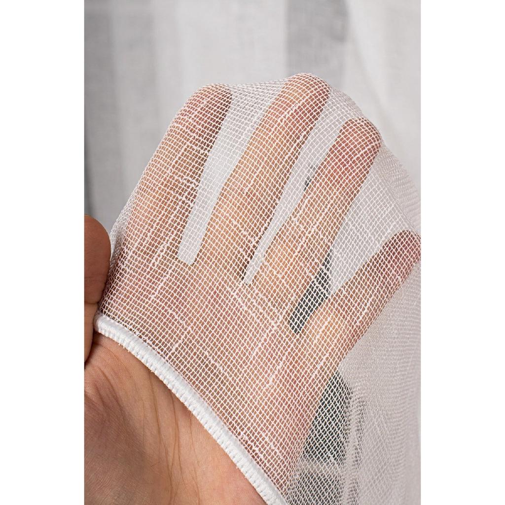 Льняная Тюлевая Занавеска Perdemoda Ultra Weight 1/3 Частая Плиссированная