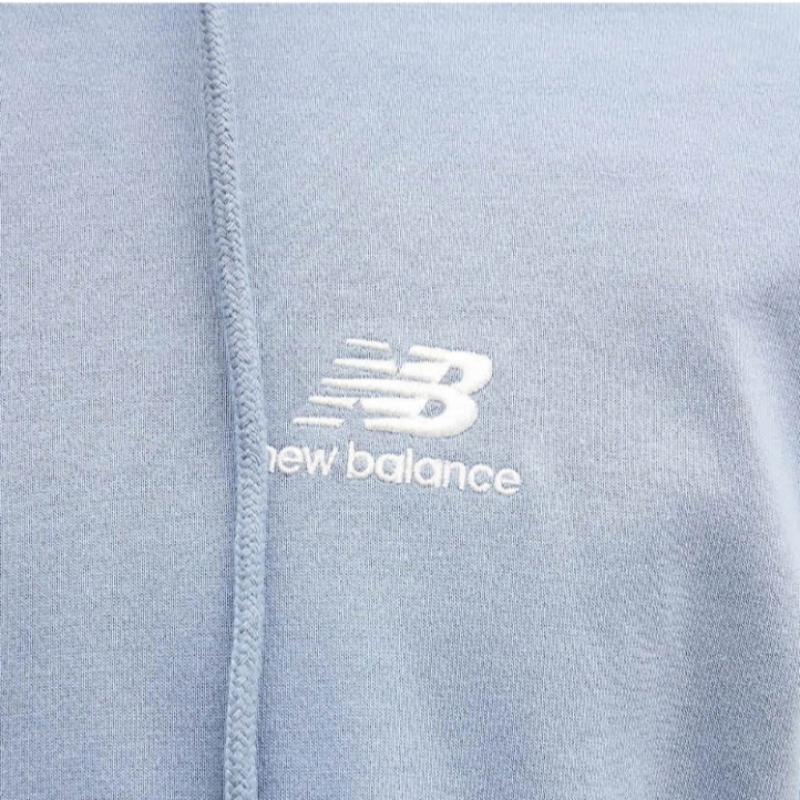 New Balance Толстовка с капюшоном на молнии Lqj Nbmde21013 B2 Uni ESSential Single MeSh Hoodie Zip Up S