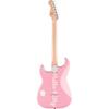 Limited Edition Hello Kitty Stratocaster with Gig Bag, Hello Kitty Graphic Pickguard, Maple Fretboard, Pink