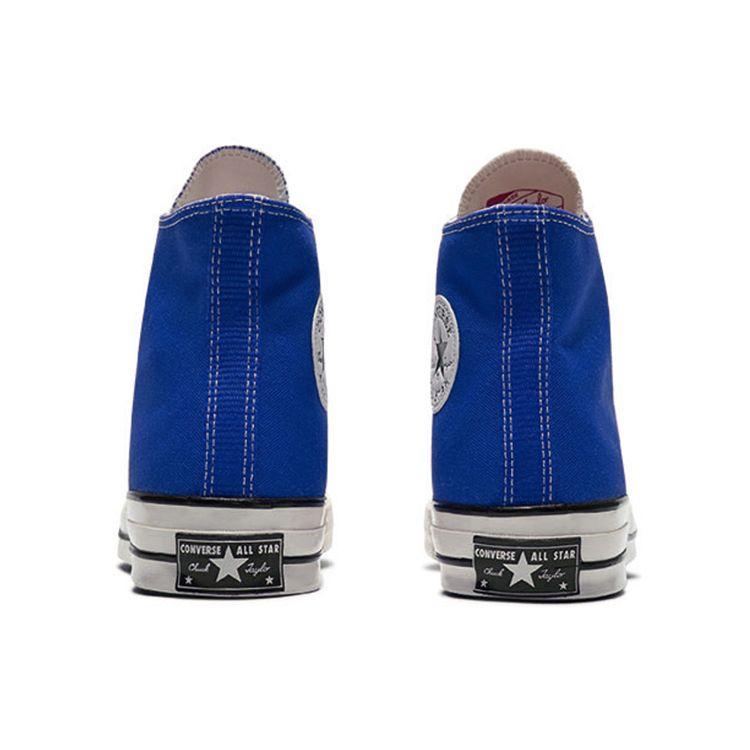 Converse Chuck 70 High Rush Blue Unisex Sneakers Egret Black 168509C