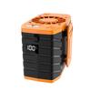 Portable Waist-Hanging USB Fan with Large Battery and Semiconductor Cooling - Ideal for Outdoor and Construction Use